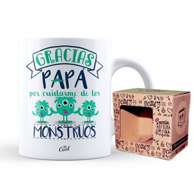 Mug – Thank you dad for taking care of me from the monsters