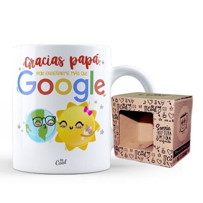 Mug – Thanks dad for teaching me more than google