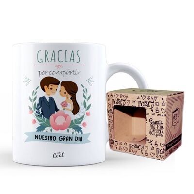 Taza – Gracias por compartir nuestro gran dia