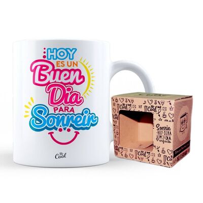 Taza – Hoy es un buen dia para sonreir