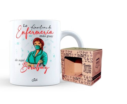 Taza – La auxiliar de Enfermeria más guay de aquí a Bombay