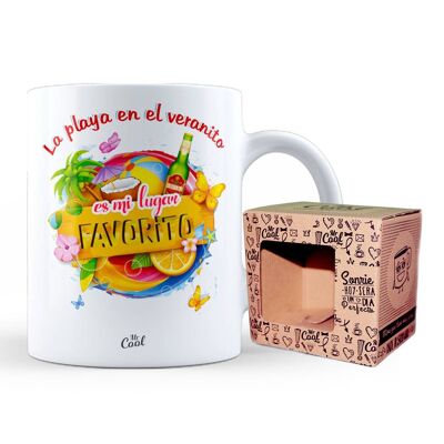 Mug – The beach in summer is my favorite place