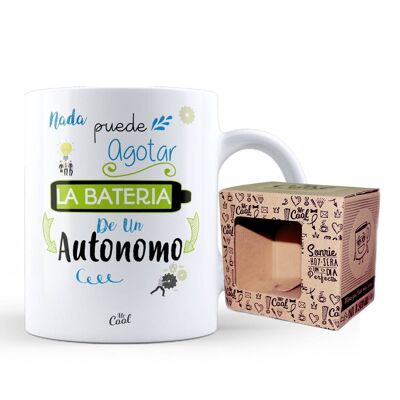 Mug – Nothing can drain a self-driving battery