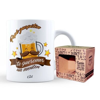 Mug – Papa handsome we love you a lot