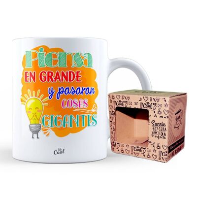 Taza – Piensa en grande y pasaran cosas gigantes