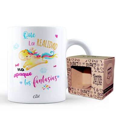 Mug – Don't let reality turn off your fantasies