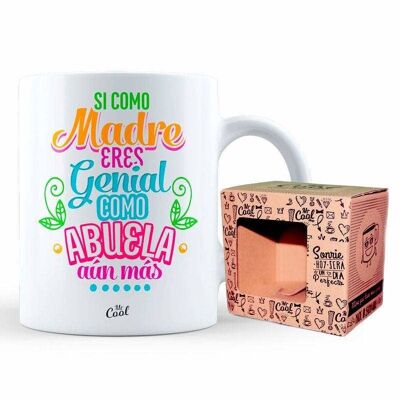 Mug – If as a mother you are great as a grandmother even more