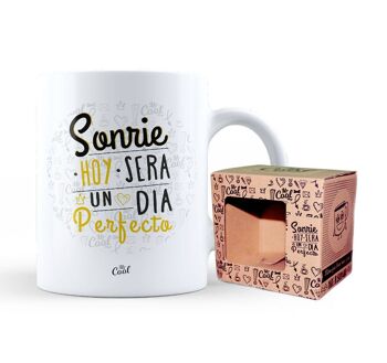 Mug – Souriez aujourd'hui sera une journée parfaite