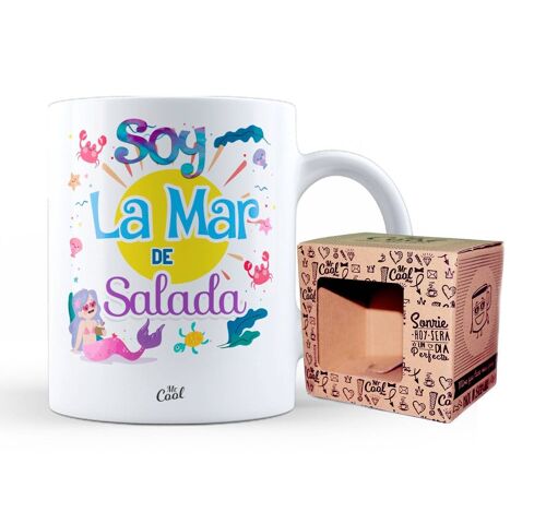 Taza – Soy la mar de salada