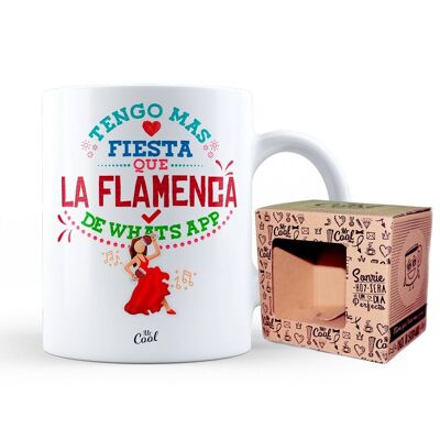 Mug – Ho più feste di whatsapp flamenco