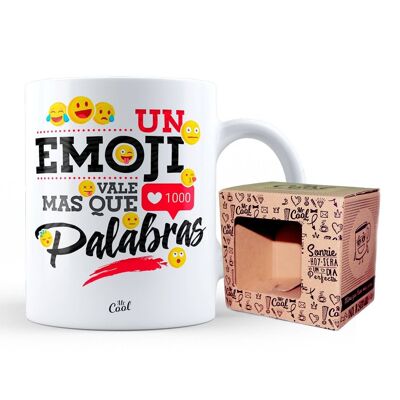 Taza – Un emoji vale mas que 000 palabras