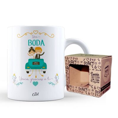 Taza Mr. Wonderful: Único e inigualable, eres el mejor padre