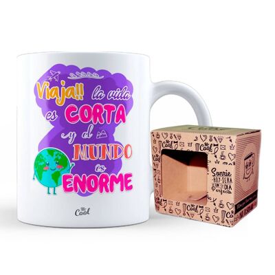 Mug – Travel!! life is short and the world is huge