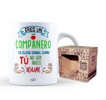 Mug- Tu es un super camarade de classe comme toi il n'y a pas