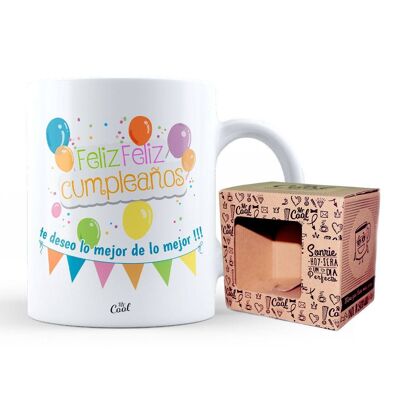 Mug- Buon buon compleanno, ti auguro il meglio del meglio