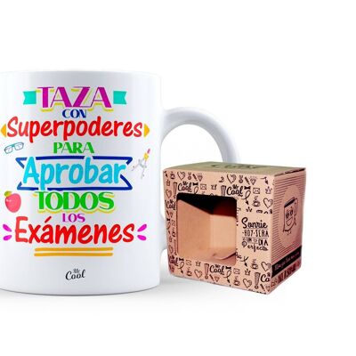 Mug- Mug with super powers to pass all exams