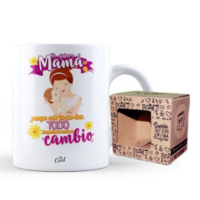 Mug- I love you mom because only you give me everything