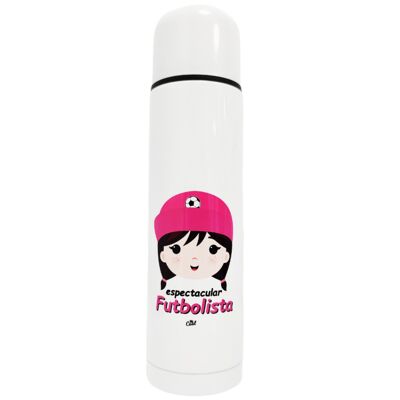 Thermos enfant 500ml - Footballeuse spectaculaire