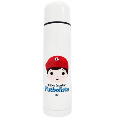 Children's thermos 500ml - Boy footballer