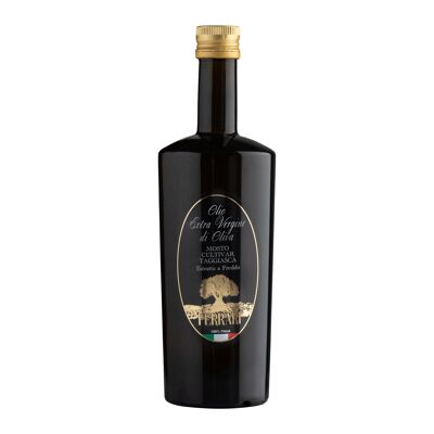 100% Huile d'olive extra vierge de Ligurie italienne 0,75 l