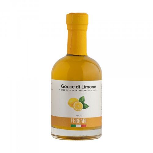 Gocce di limone a base di Olio Extravergine di oliva 250 ml