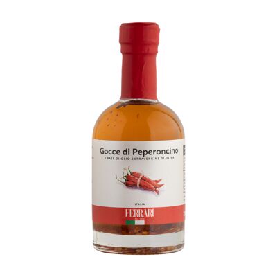 Gocce di peperoncino a basedi Olio Extravergine di oliva