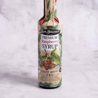 Premium Raspberry Cocktail Syrup Puree 500ml - Drink Botanicals Ireland