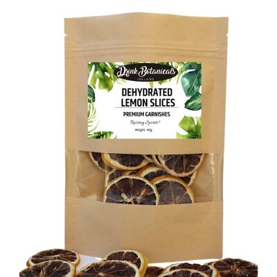 Dehydrated Lemon Wheel Slices - Drink Botanicals Ireland