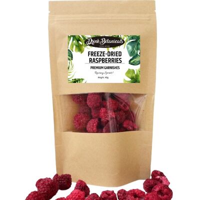 Freeze Dried Raspberries - Drink Botanicals Ireland