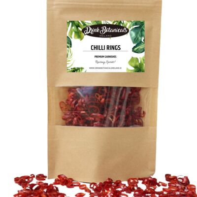 Red Chilli Rings - Drink Botanicals Ireland Garnishes