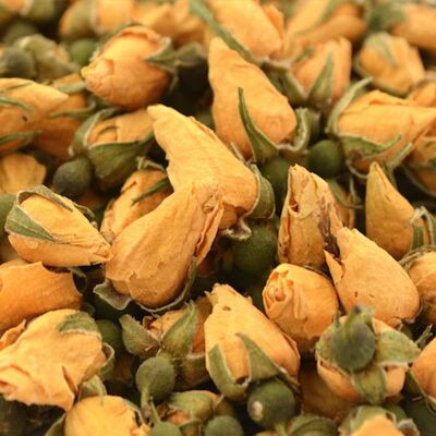 Dried Yellow Rose Buds (35g) - Drink Botanicals Ireland