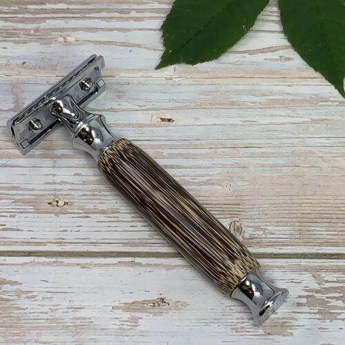 Bamboo Handle Double Edge Safety Razor