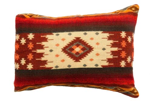 Pillow native Quilotoa Red - 40X60 cm - including duck feather inner cushion