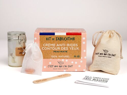 Kit DIY cosmétique - Crème anti-rides contour des yeux