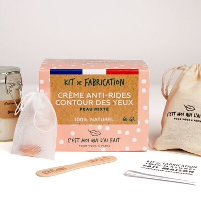 Kit DIY cosmétique - Crème anti-rides contour des yeux