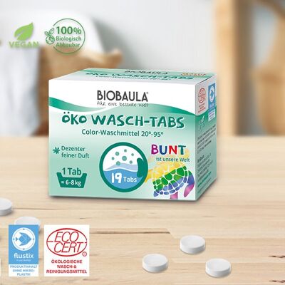 Biobaula Öko Color Waschmittel Tabs