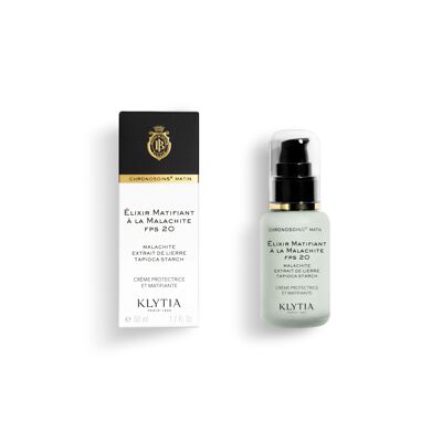 Matifying Elixir with Malachite - Protective mattifying cream - SPF 20