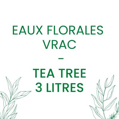 Aguas florales sueltas Árbol del té - 3L