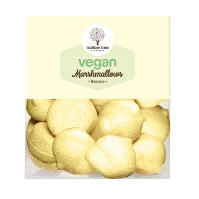 Vegan Banana Flavoured Marshmallow Balls in a Gift Box 220 g