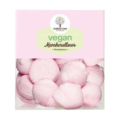 Vegan Strawberry Flavoured Marshmallow Balls in a Gift Box 220 g