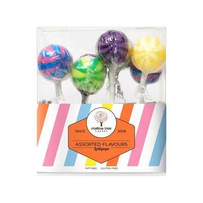 Assorted Fruit Flavoured Lollipops in a Gift Box