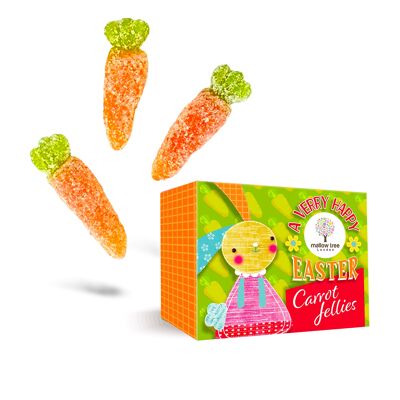 Vegan Jelly Carrots Sweets (Pack of 10)