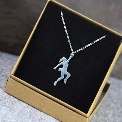 Climber Girl Necklace