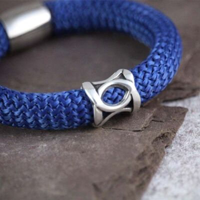 Bracelet de corde d'escalade en perles celtiques - bijoux de corde d'escalade