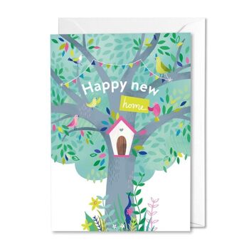 Carte Happy New Home Forest Friends