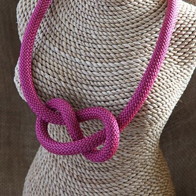 Figure of Eight Necklace – Climbing Rope Jewellery