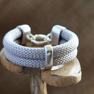 Bracelet Double Barre – Bijoux de Corde d'Escalade