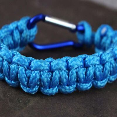 Bracciale con moschettone in paracord