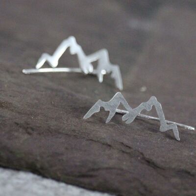 Boucles d'oreilles Montagne