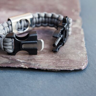 Paracord Survival Bracelet With Bottle Opener